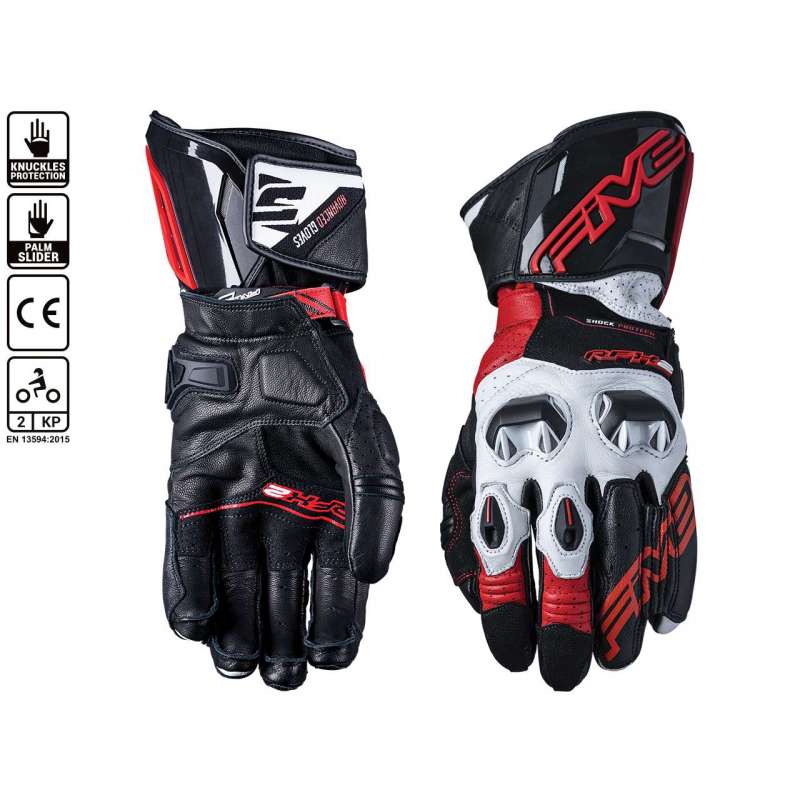 Five Handschuhe RFX2 schwarz/rot | Dein Stil auf Motogoodeal
