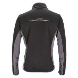 ACERBIS JACKE SOFTSHELL TRACK SCHWARZ  GRAU