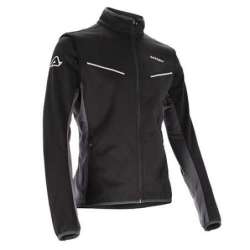 ACERBIS JACKE SOFTSHELL TRACK SCHWARZ  GRAU