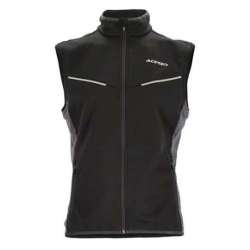 ACERBIS JACKE SOFTSHELL TRACK SCHWARZ  GRAU
