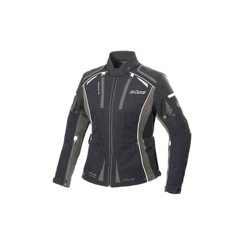 BÜSE VESTE LINDA DAMES NOIR  GRIS  BLANC