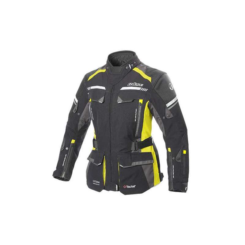 BÜSE JACKE HIGHLAND II DAMEN SCHWARZ  GELB