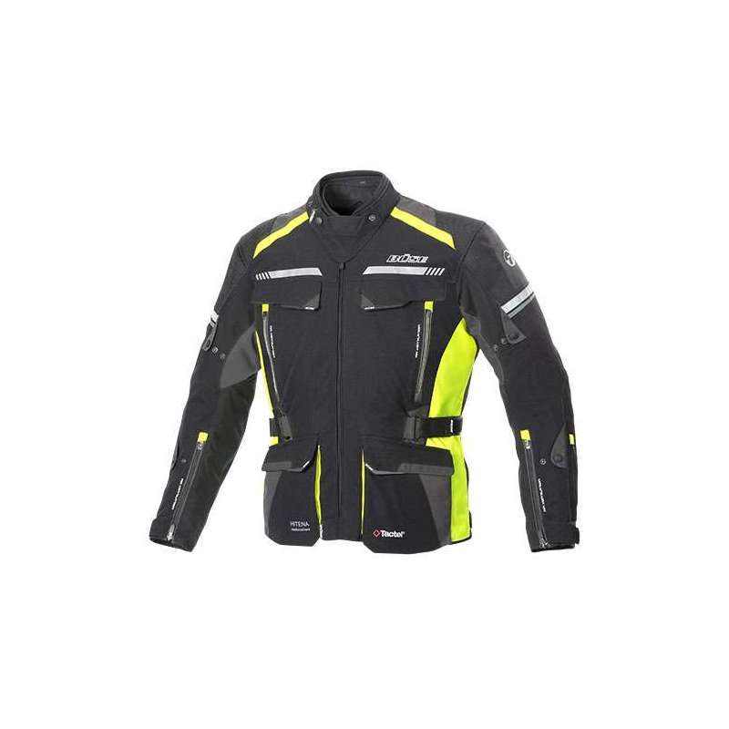 BÜSE JACKE HIGHLAND II HERREN SCHWARZ  GELB