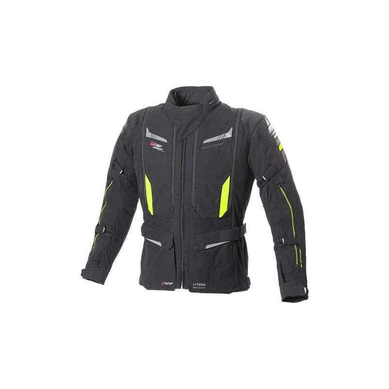 BÜSE VESTE AGADIR HOMMES NOIR  JAUNE