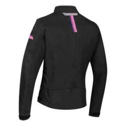 BERING JACKE RIVA DAMEN SCHWARZ  FUCHSIA