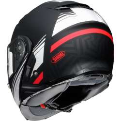 Klapphelm Neotec II Separator TC-5 schwarz matt-weiss-rot