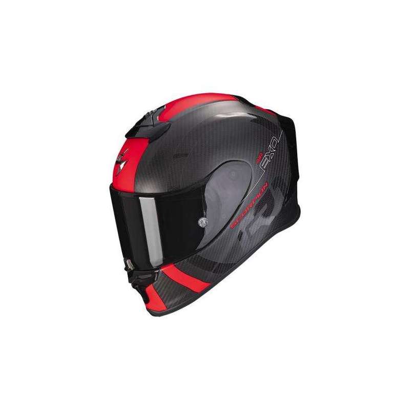 Casque Intégral SCORPION EXO-R1 EVO CARBONE MG Air -Noir-Rouge