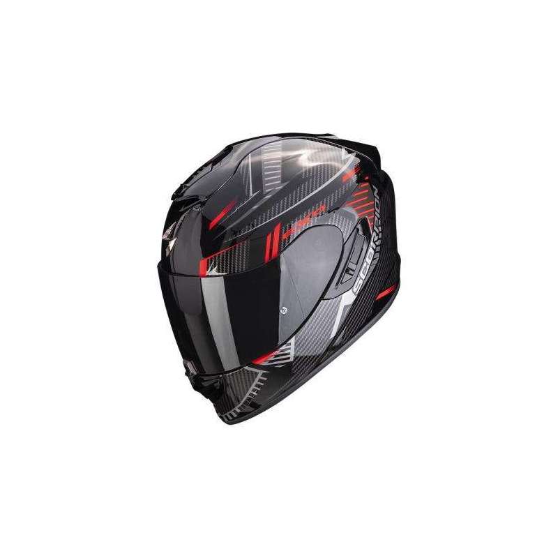 Casque Intégral SCORPION EXO-1400 EVO SHELL Air -Noir-Rouge