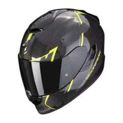 Casque Intégral SCORPION EXO-1400 EVO CARBONE KENDAL Air -Noir-Jaune Fluo