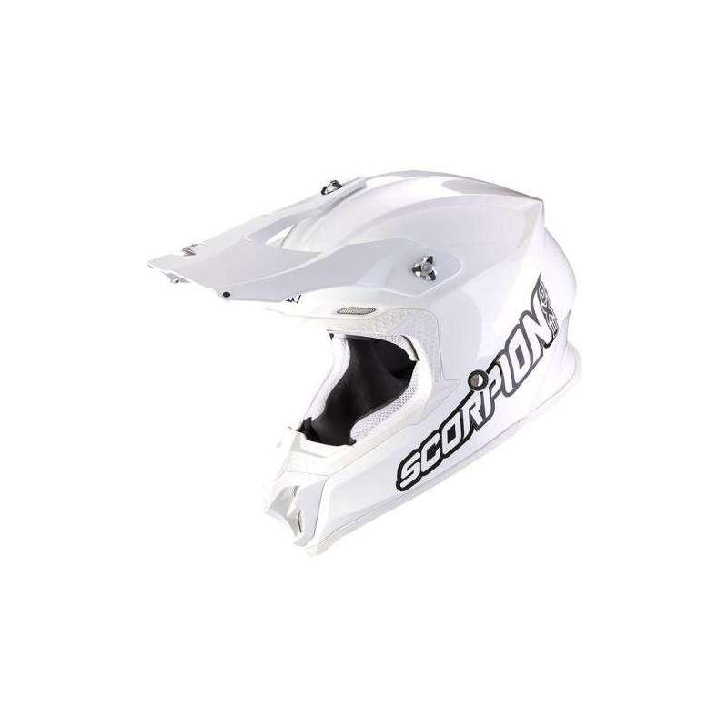 Casque Cross SCORPION VX-16 EVO Air -Blanc