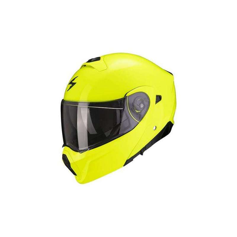 Casque Modulable SCORPION EXO-930 EVO -Jaune fluo