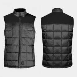 Gilet Chauffant RACER DISTRICT Men 2 Noir-chez Motogoodeal