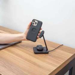 QUAD LOCK MAG DUAL DESKTOP WIRELESS CHARGER SCHWARZ