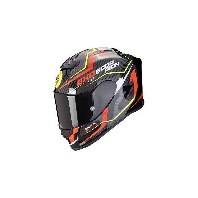 Casque SCORPION EXO-R1 EVO COUP Air Noir-Bleu-Jaune Fluo