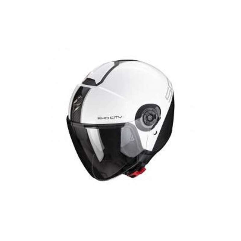 Casque SCORPION EXO-CITY II CARBO Blanc-Noir