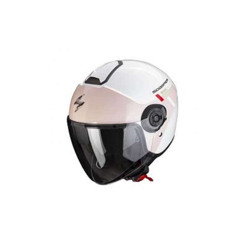 Casque SCORPION EXO-CITY II MALL Blanc-Rose-Vert