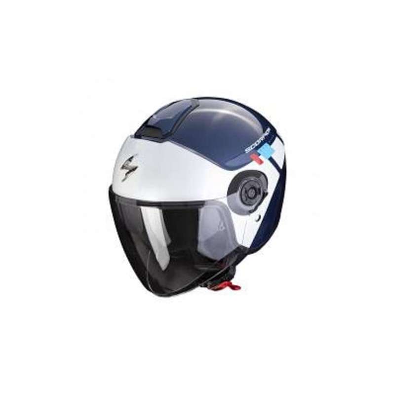 Casque SCORPION EXO-CITY II MALL Bleu-Blanc-Rouge