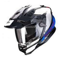 Casque SCORPION ADF-9000 TRAIL Noir-Bleu-Blanc