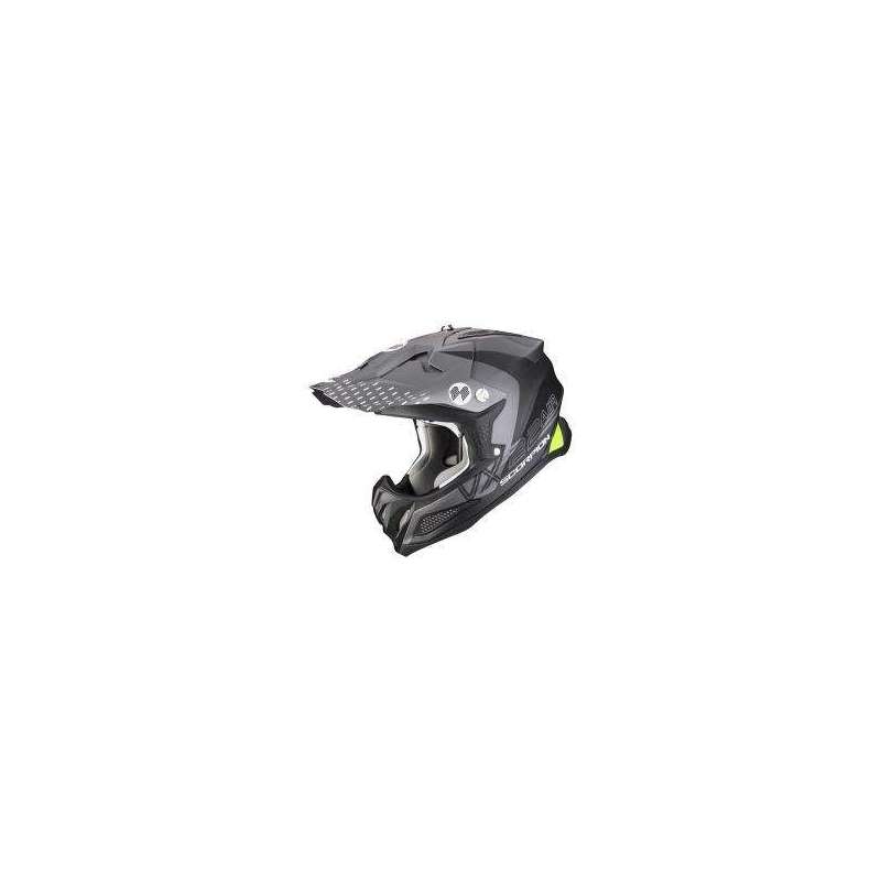 Casque SCORPION VX-22 AIR ARES Noir Mat-Gris
