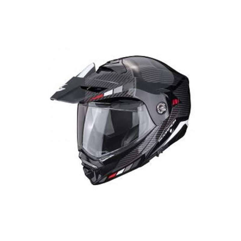 Casque SCORPION ADX-2 CAMINO Noir-Gris-Rouge