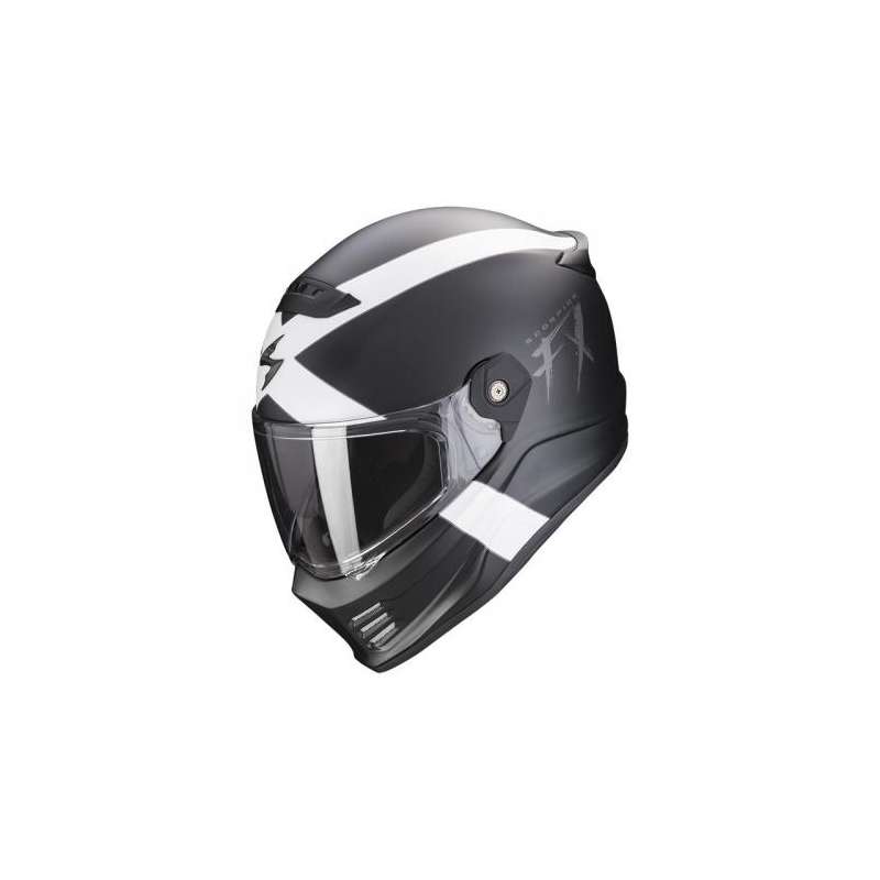 Casque SCORPION COVERT FX GALLUS Noir-Blanc