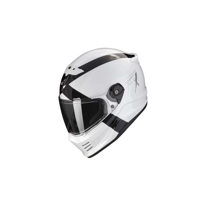 Casque SCORPION COVERT FX GALLUS Blanc-Noir