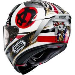 Casque intégral X-Spirit Pro Marquez Motegi 4 blanc-rouge