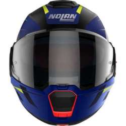 Casque modulaire N120-1 NIGHTLIFE N-COM 28 bleu mat