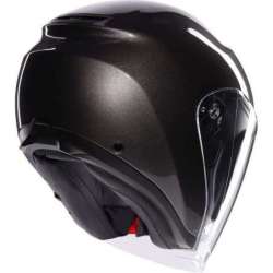 Casque jet Irides Mono Uni gris