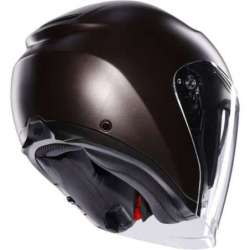 Casque jet Irides Mono Uni bronze