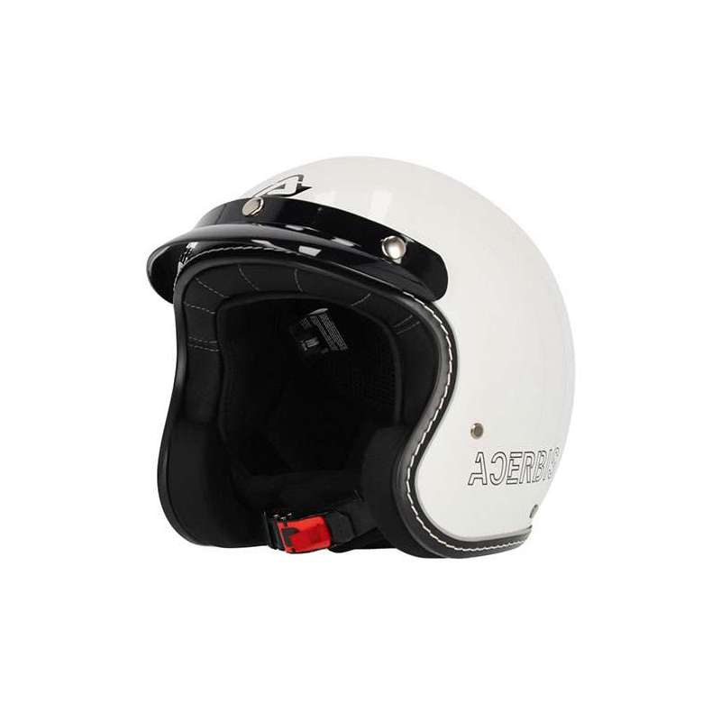 ACERBIS CASQUE JET SKODELA BLANC  BRILLANT