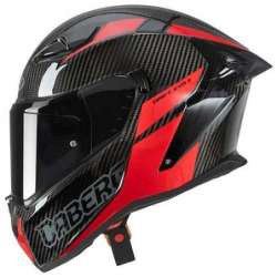 CABERG CASQUE INTÉGRAL DRIFT EVO II CARBON NOVA  ROUGE  BRILLANT