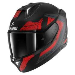 SHARK CASQUE INTÉGRAL SKWAL I3 RHAD  NOIR  ROUGE  MAT