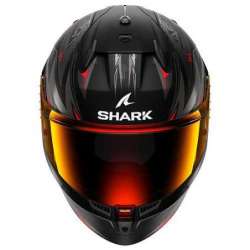 SHARK CASQUE INTÉGRAL D-SKWAL 3 BLAST-R  NOIR  ROUGE  GRIS  MAT