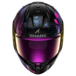 SHARK CASQUE INTÉGRAL D-SKWAL 3 MAYFER  NOIR  VIOLET  BRILLANT