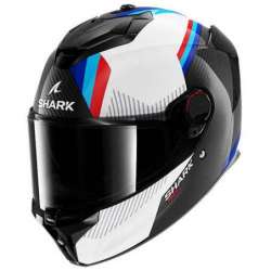 SHARK CASQUE INTÉGRAL SPARTAN GT PRO CARBON DOKHTA  NOIR  BLANC  ROUGE  BLEU  BRILLANT