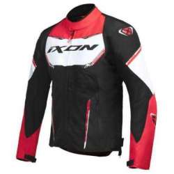 Veste IXON STRIKER AIR WP NOIR/BLANC/ROUGE