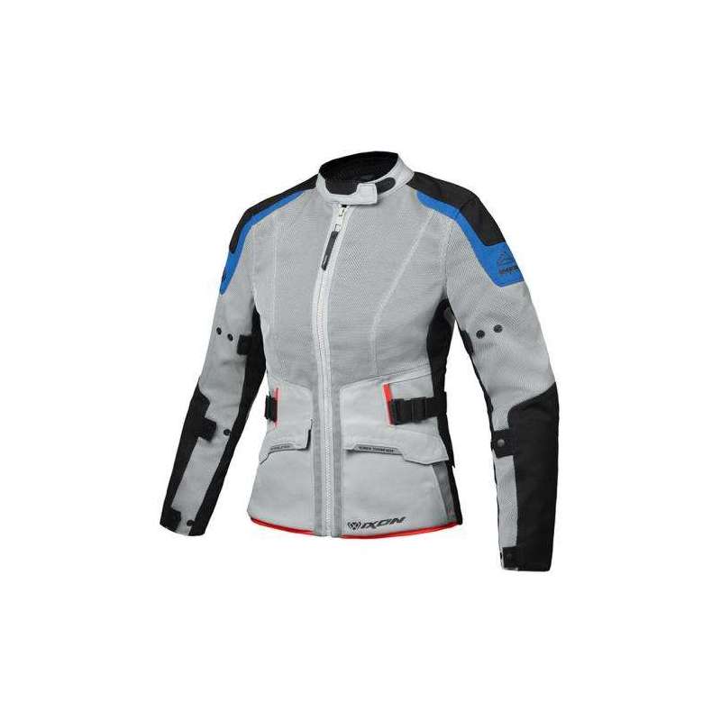 Veste IXON M-NJORD LADY GRISCLAIR/BLEU/ROUGEVIF