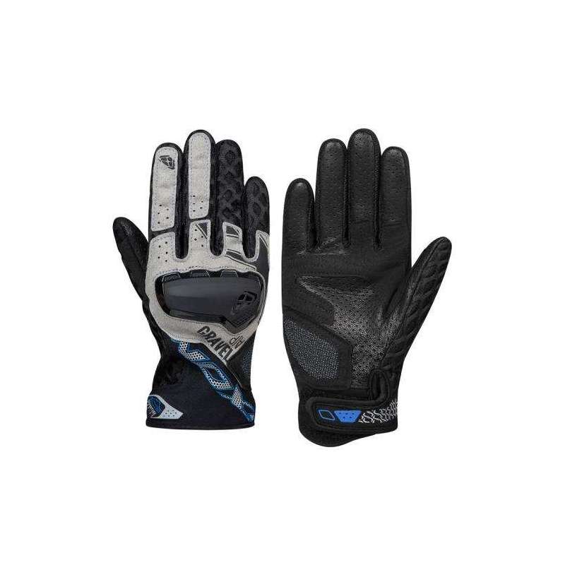 Handschuhe IXON GRAVEL AIR Schwarz/Grau/Blau
