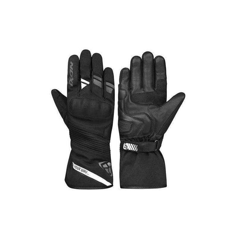 Gants IXON PRO MIDGARD Hiver NOIR/BLANC