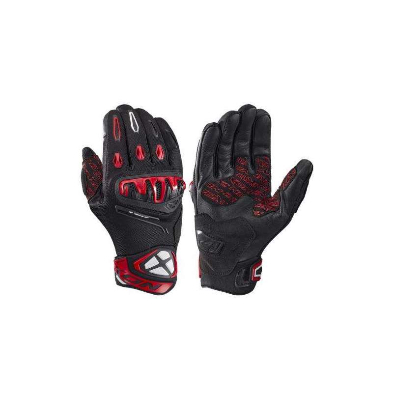 Handschuhe IXON MIRAGE AIR Schwarz/Weiß/Rot