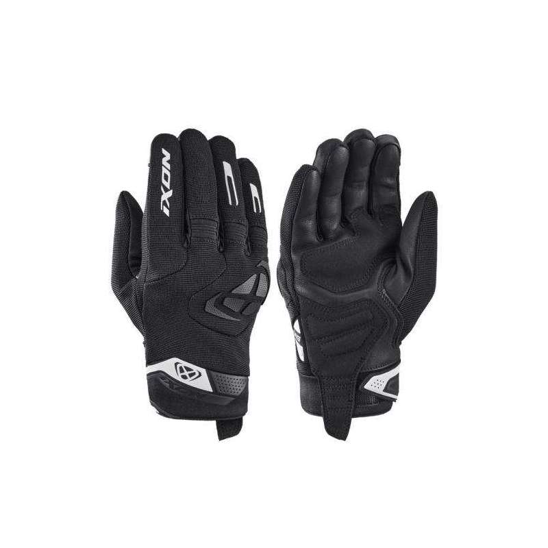 Gants IXON MIG 2 NOIR/BLANC