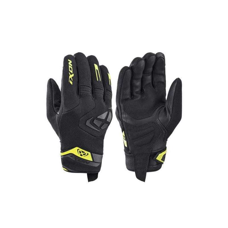 Gants IXON MIG 2 NOIR/JAUNE