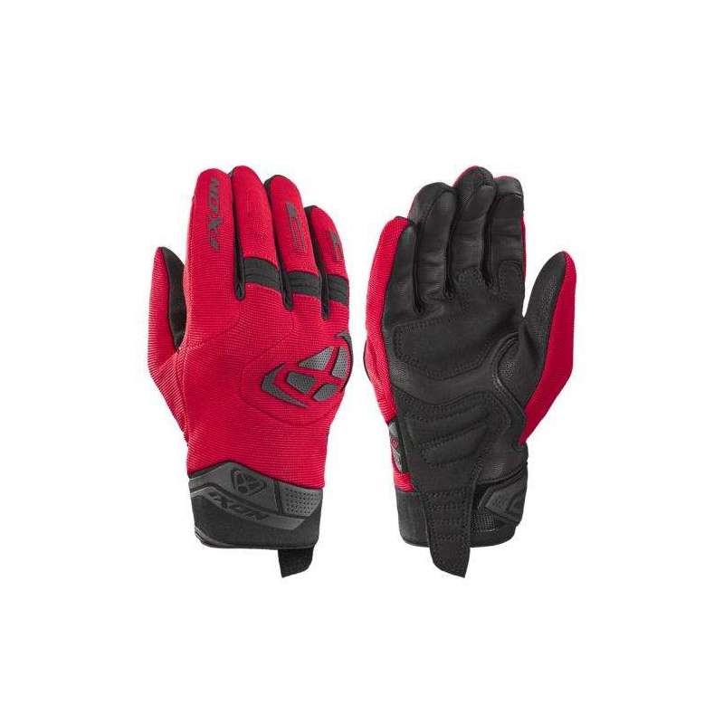 Gants IXON MIG 2 ROUGE/NOIR