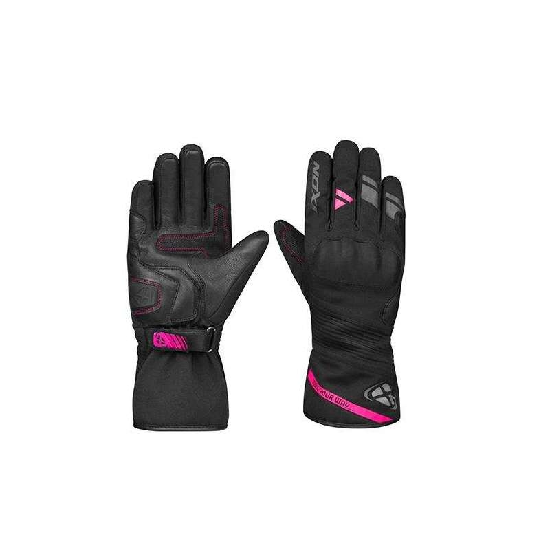 Handschuhe IXON PRO MIDGARD LADY Winter Schwarz/Fuchsia