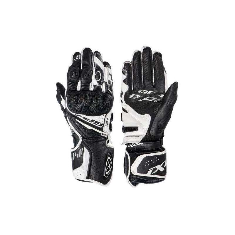 Gants IXON GP4 AIR NOIR/BLANC