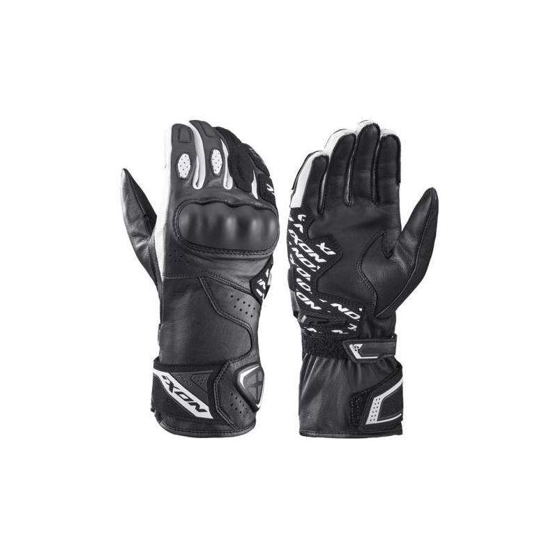 Gants IXON THUND NOIR/BLANC