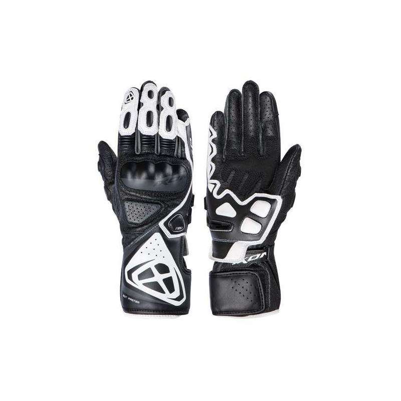 Handschuhe IXON GP5 AIR LADY  Sommer Schwarz/Weiß
