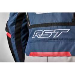 RST Pro Series Adventure-X Textil-Jacke - Silber/Blau/Rot