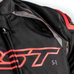 RST S-1 Jacke Textil Schwarz/Grau/Rot